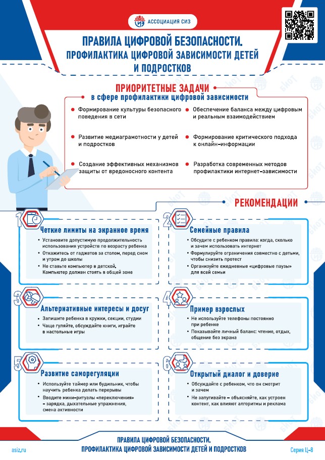 Профилактика цифровой зависимости детей и подростков